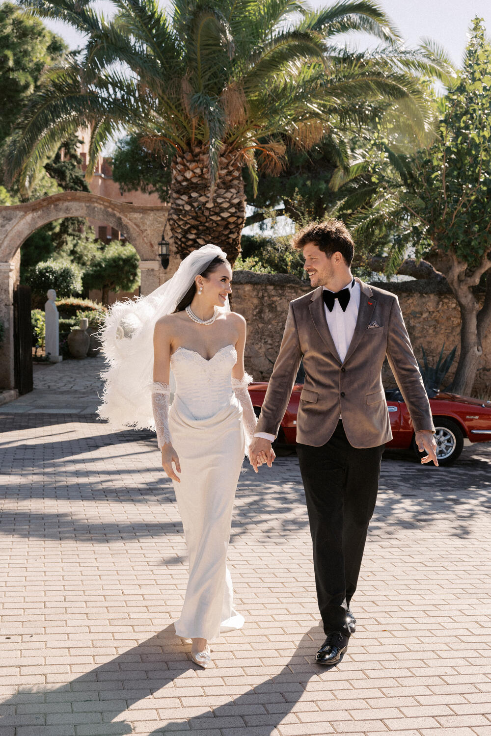 Sunset wedding in Ios Island